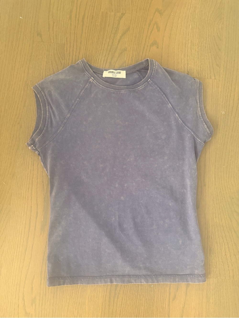 Double Zero Mineral Wash Lavender Tank